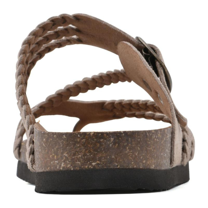 Spencer | Braided Cork Sandals