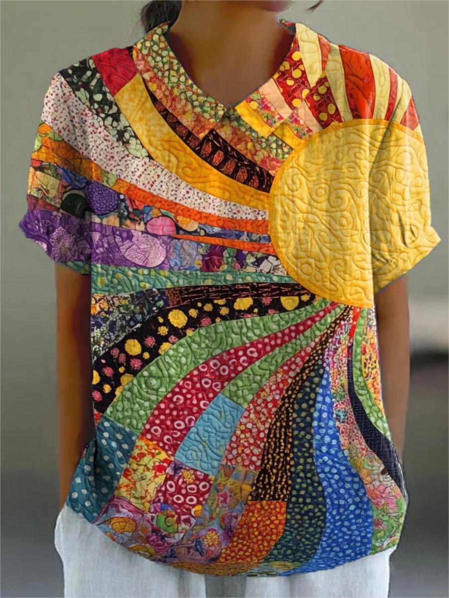 Lila | Vibrant Blouse