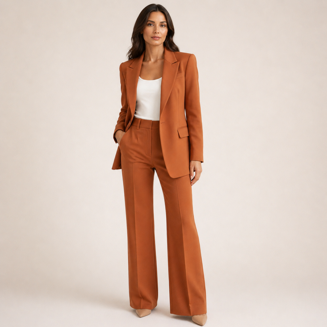 Samantha | Chic Flared Suit