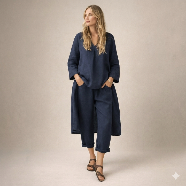 Sarah | Easy Linen Set