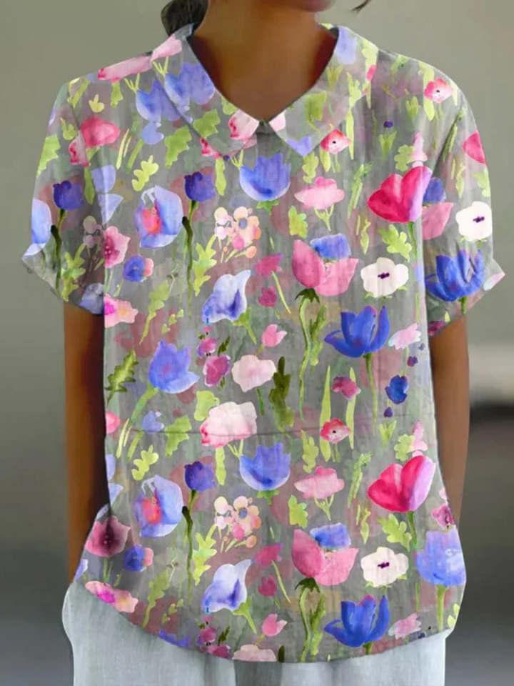 Lila | Vibrant Blouse