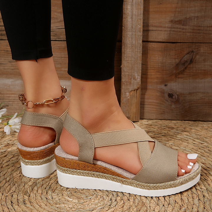 Kristy | Chic Crisscross Sandals