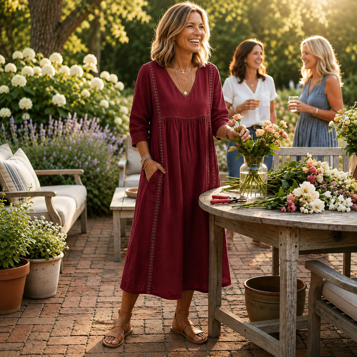 Carmen | Elegant Leightweight Maxi Dress