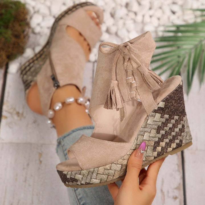 Mary™ | Boho Chic Woven Sandals